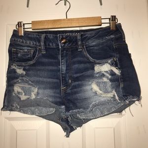 Denim American Eage Hi-Rise Shorts